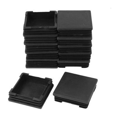 uxcell 70mmx70mm Plastic Square Caps Tube Pipe Inserts End Blanking 12Pcs