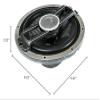 5.25" Marine Speaker with RGB LED Lighting - 2-Way by Diamond Audio view 4