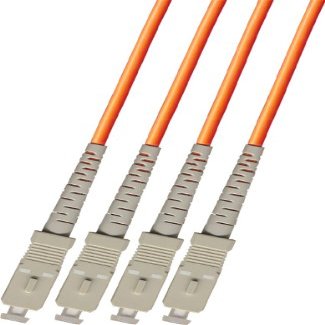 RiteAV - Direct Burial/Outdoor SC-SC 4-Strand Fiber Optic Cable - Multimode (62.5/125) - 10M