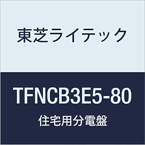 Toshiba Lighting & Technology Small Residential Distribution Board N Series 50A 8-0 Door with a Basic Type TFNCB3E5-80