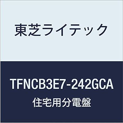 Toshiba Lightech TFNCB3E7-242GCA Distribution Board for Small Residential Use, N Series, Compatible with Gas Power Generation, Refueling Warming and Cooling Systems, 75A, 24-2, With Door, Function Included