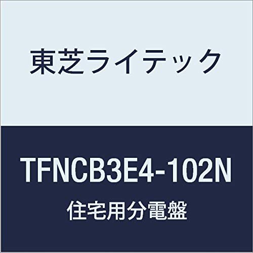 Toshiba Lighting Technology Small Residential Power Distribution Board N Series 40 A 10-2 With Door, Mounting Space Included For Mounting Devices Basic Type TFNCB3E4-102N