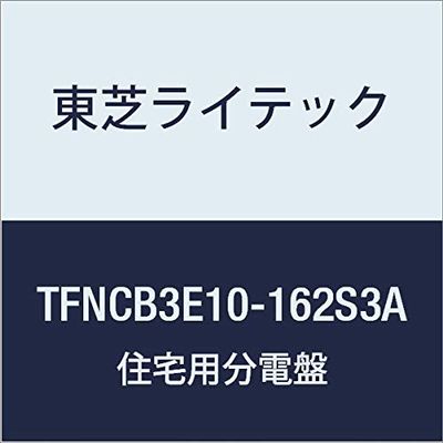 Toshiba Lighting & Technology TFNCB3E10-162S3A Small Residential Power Distribution Board N Series Compatible with Solar Power Generation System (Secondary Feed) 100A 16-2 Door Included Function