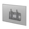 Hayami Kosan MH-451B TV Wall Metal Fittings, Compatible with up to 50 V, VESA Standard, Fixed Angle, Black view 1
