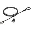 Kensington MicroSaver 2.0 Laptop Lock, Carbon Steel Cable 1.8m Long, Strong 10mm Diameter Locking Head with T-Bar Locking Mechanism, K65020EU view 1