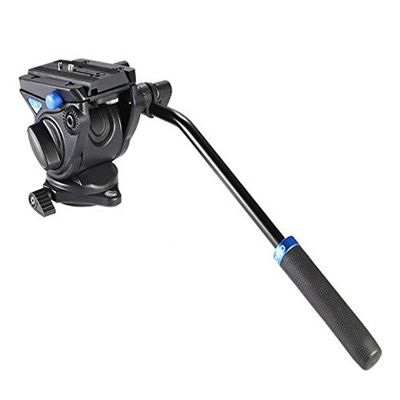 GOWE Professional Hydraulic Damping 3D Tripod Head Video Head Fluid Head Video Camera Monopod Head Max Load 4kg