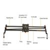 GOWE 80cm Carbon Fiber Portable Video Stabilizer DSLR Camera Following Shot Track Slider for DSLR Camera Camcorder DV Load 8Kg view 3