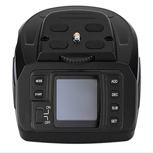 GOWE Electronic 360 Degree Automatic Panoramic Tripod Head Motorized Tripod Ballhead for Canon Nikon Sony Pentax DSLR Cameras