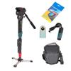 GOWE Aluminum Alloy Professional Video Monopod with Tripod Head & Carry Bag view 1