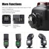 GOWE Pionnering TTL Li-ion Camera Flash Speedlite GN60 1/8000s HSS 2.4G X System for Sony A77II A7RII A7R A58 ILCE6000L view 2