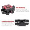 GOWE 50cm Rail Shooting Video Stabilizer Retractable Track Dolly Slider for DSLR Camera Camcorder Ball Head Tripod Max Load 6Kg view 3