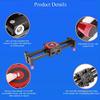 GOWE 50cm Rail Shooting Video Stabilizer Retractable Track Dolly Slider for DSLR Camera Camcorder Ball Head Tripod Max Load 6Kg view 4