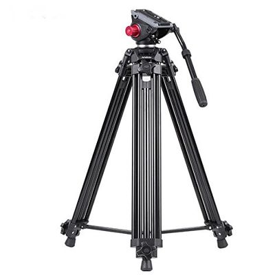 GOWE Professional Aluminum Alloy Camera Tripod Panorama Fluid Hydraulic Head Ballhead Tripod for Canon Nikon Sony DSLR Camera