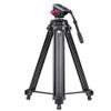 GOWE Professional Aluminum Alloy Camera Tripod Panorama Fluid Hydraulic Head Ballhead Tripod for Canon Nikon Sony DSLR Camera view 1