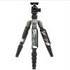 GOWE Camouflage Foldable Extendable 29MM Carbon Fiber Tripod Unipod Monopod with Ball Head for Canon Nikon Sony DSLR