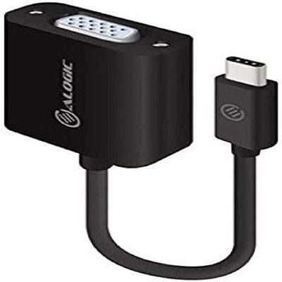 Alogic 15cm Usb-C To Vga Adapterblack