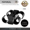 Conext Link CCD8-4 Dual Cable Clip Clamp Fastening Wire Management 4 Pack (Dual 8 Gauge) view 2