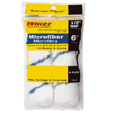 WHIZZ Roller CVR MF 1/2X6 2PK
