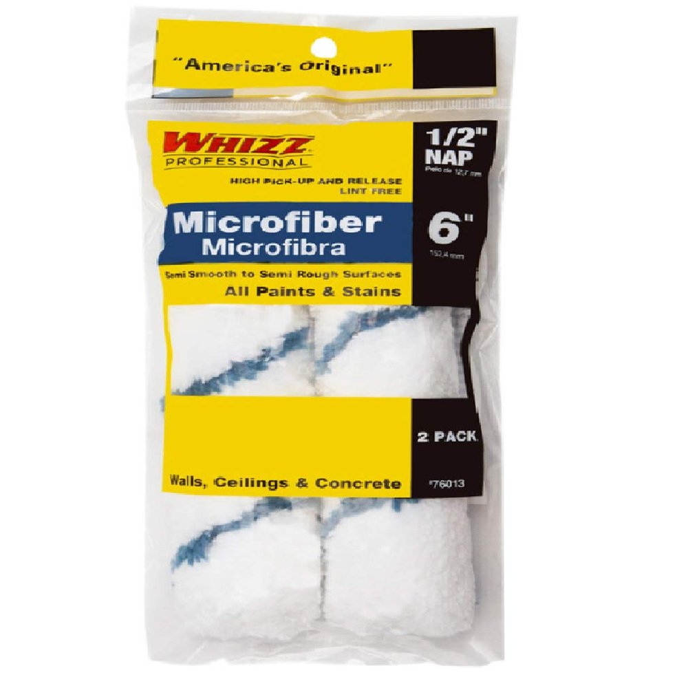 WHIZZ Roller CVR MF 1/2X6 2PK