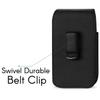 AGOZ Golf GPS Belt Clip Case Compatible with SkyGolf SkyCaddie SX400 TourBook Golf GPS, Vertical Leather Pouch Holster with Swivel Belt Clip and Magnetic Closure - 5.75" x 2.75" x 0.75" Black view 3