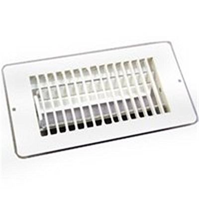 United States Hardware V-057IWB 4 x 10 in. White Register /supplyunbeatablesales