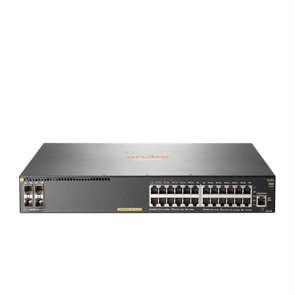 Hp Aruba 2930f 24g Poe+ 4sfp Switch - 24 Ports - Manageable - 4 X Expansion Slots - 10/100/1000base