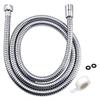 Klabb 96-Inch Extra Long Stainless Steel Shower Hose  Flexible, Anti-Kink Handheld Shower Head Hose with Brass Fittings, Leak-Proof, Corrosion-Resistant, Easy to Install Universal Replacement view 1