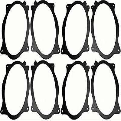 6x9 Rear Deck Speaker Adapter Spacer Rings Fits 2012-2016 Camry & 2014-2016 Corolla - SAK054_69-4 Pair