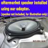 6x9 Rear Deck Speaker Adapter Spacer Rings Fits 2012-2016 Camry & 2014-2016 Corolla - SAK054_69-4 Pair view 4