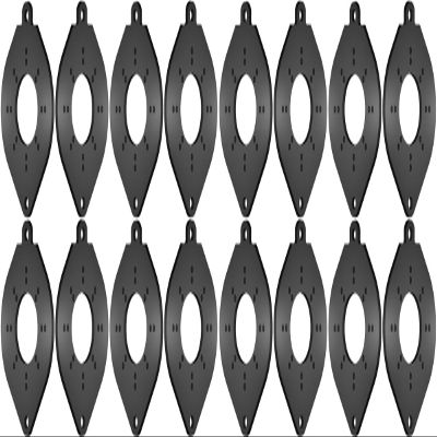 Exact Fit Tweeter/Speaker Adapter Spacer Rings for Chrysler, Dodge, & Jeep - 1.25" Cutout - SAK064_125-8 Pair