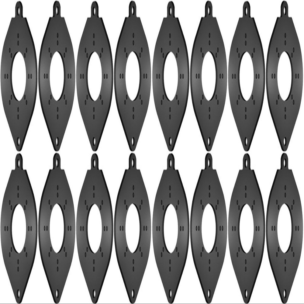 Exact Fit Tweeter/Speaker Adapter Spacer Rings for Chrysler, Dodge, & Jeep - 1.25" Cutout - SAK064_125-8 Pair