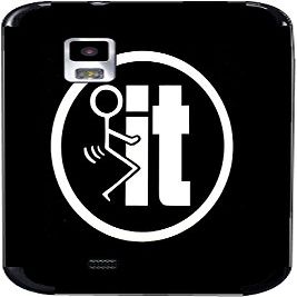Fuck It Stick it Humor Vinyl Decal Sticker Skin for Fascinate & Mesmerize