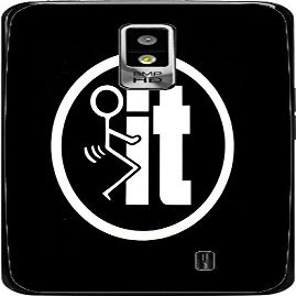 Fuck It Stick it Humor Vinyl Decal Sticker Skin for Spectrum