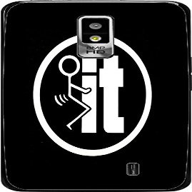 Fuck It Stick it Humor Vinyl Decal Sticker Skin for Spectrum