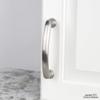 Century Hardware 29467-RG Belvedere Pull 4 3/4" Polished Rose Gold view 4