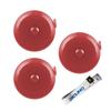 DiCUNO 60-Inch 1.5 Meter Soft and Retractable Tape Measure (3Pcs of Red with Soft Tape) view 1