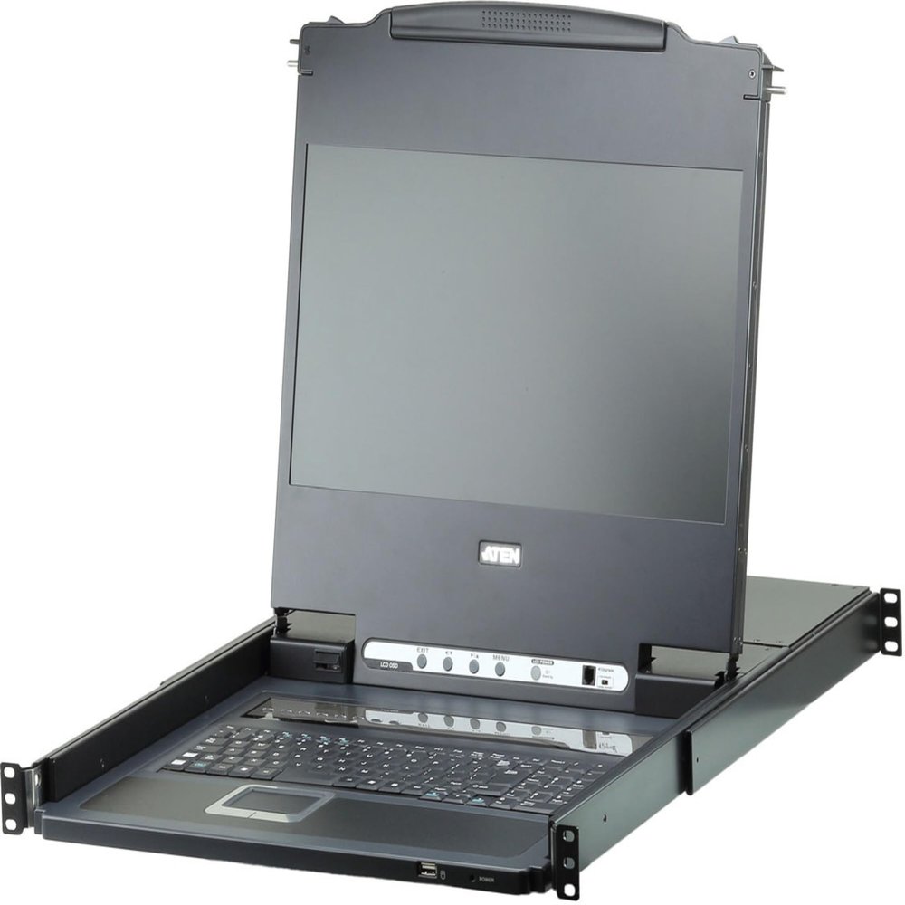 8Port 17Wide Screen LCD Kvm