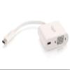 C2G USB Adapter, USB C to VGA, Audio/Video Adapter Converter with Power, White, Cables to Go 29534 view 1