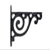 Richelieu | 3 15/16-inch x 3 9/16-inch Rustic Shelf Bracket, Matte Black view 2