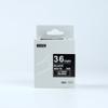 IDIK Compatible EPSON36mm LC-7BWV Label Tape White on Black 36mm 8m 3/2 x 26" view 2