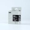 IDIK Compatible EPSON36mm LC-7BWV Label Tape White on Black 36mm 8m 3/2 x 26" view 3