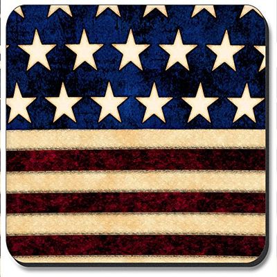 Art Plates Brand Mouse Pad - Old Flag