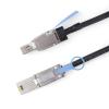 10Gtek SFF-8644 to SFF-8088 SAS Cable, 6Gbps External Mini SAS HD to SAS 2.0 (26-Pin) for RAID/Server/Data Center, 100-Ohm, 1m/3.3ft view 1