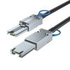 10Gtek SFF-8088 to SFF-8088 External Mini SAS HD Cable, 3G/6Gbps SAS2.0 26Pin Hybrid Cable Attached SCSI for Raid, DAS, and Servers, 100-Ohm, 2-m(6.6ft) view 1