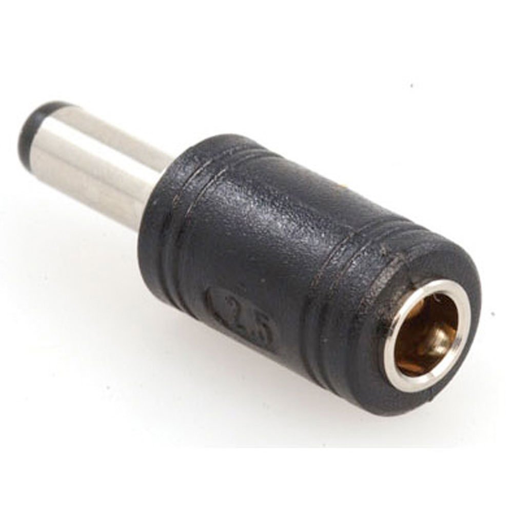 Jameco Valuepro DCJ2.5 to DCP2.1 2.5 mm Male to 2.1 mm Female DC Power Plug Adapter