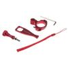 Kitvision Pro Aluminium Bar Mount for Action Camera Including Kitvision Edge HD10/Splash/Escape 5/Escape 5W and GoPro Hero (3, 3+ or 4) - Red view 2