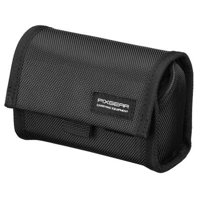  HAKUBA SPG-TG03CCLBK Digital Camera Case, Pixgear Tough 03 L Size, Black, 0.4L Camera Pouch, Digital Camera, Gadget Case, Bumper Structure, Firmly Guard