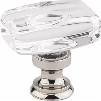 Windsor Crystal Knob Finish: Bright Nickel