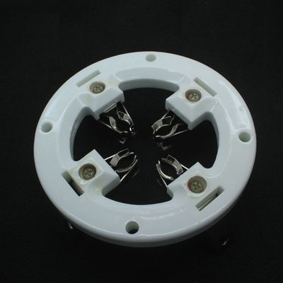 10Pcs 4PIN Ceramic Vacuum Tubes Socket fr FU605 TB5-2500 7092 Power Launch Valve