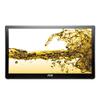 AOC E1659FWU  LED monitor  15.6 inch  1366 X 768  200 CD/M2  500: 1 (Dynamic)  8 MS  USB  glossy piano black [parallel import goods] view 1